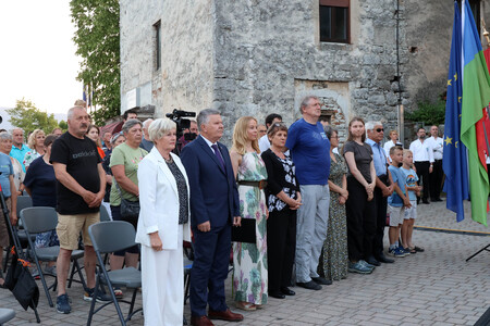 27. poletni večer ob Dnevu državnosti koncert Godbe Cerknica 03 Foto Ljubo Vukelič